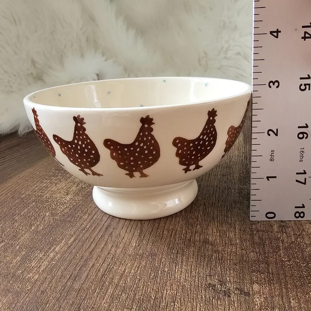 Emma Bridgewater Speckled Hen 4pc Place Setting Mug Bowl Plates England